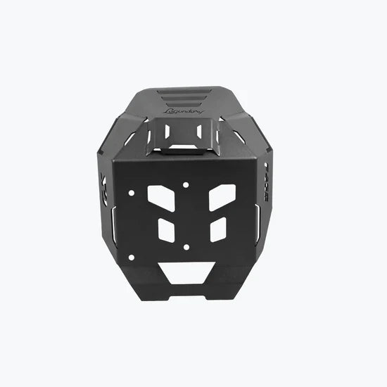 BMW F450 GS Vambrace Bash Plate Aluminium BLACK | LEGUNDARY CUSTOMS