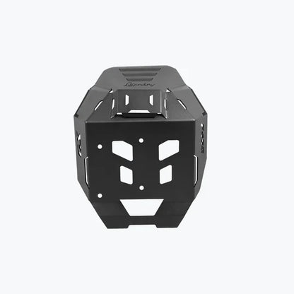 BMW F450 GS Vambrace Bash Plate Aluminium BLACK | LEGUNDARY CUSTOMS