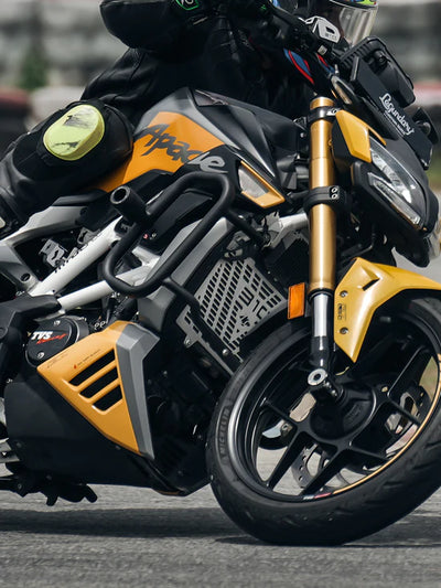 Apache RTR310 Thanos Crash Guard With Slider Black| LEGUNDARY CUSTOMS