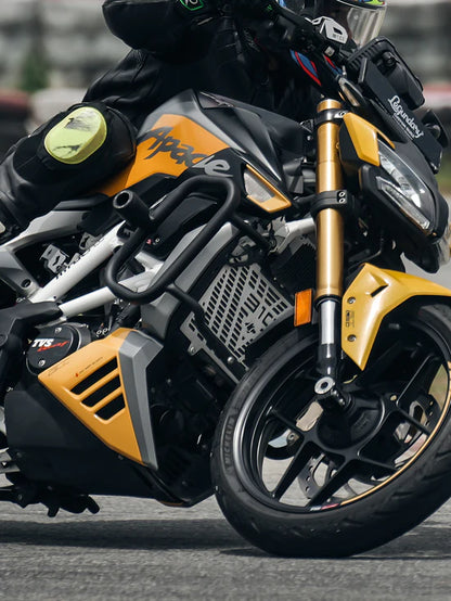 Apache RTR310 Thanos Crash Guard With Slider Black| LEGUNDARY CUSTOMS