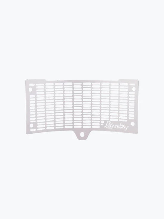 KTM Adventure 390 (2025 model)/ 250 ADV/390 ADV R/390 ADV X+/390 ADV S 2025 VECTOR RADIATOR GRILL SILVER | LEGUNDARY CUSTOMS