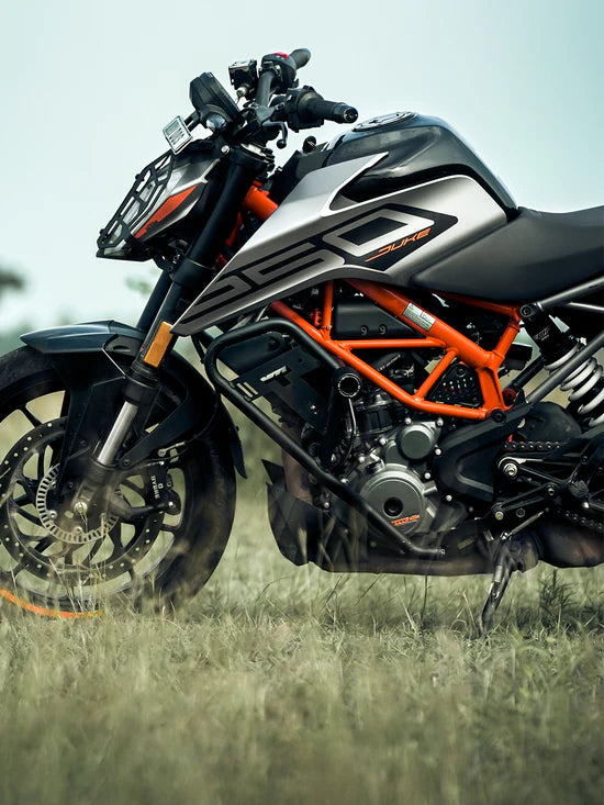 KTM Duke 250 BS6 GEN 2 Pegasus Crashguard With Slider | LEGUNDARY CUSTOMS