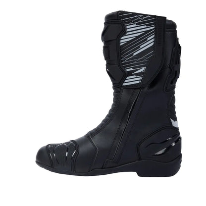 Raida Aeroprix Motorcycle Racing Boots | CE Certified | Black Red
