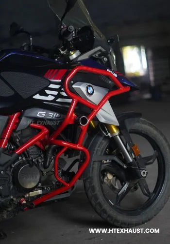 COMBO 3 BMW GS310 Crash Guard + Radiator Guard + Sump Guard – HT EXHAUST