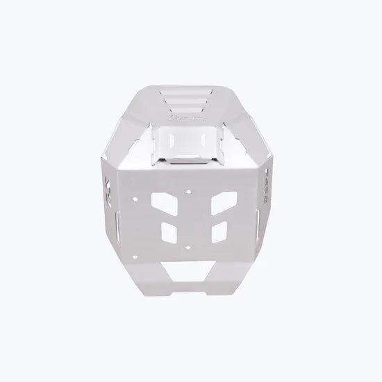 BMW F450 GS Vambrace Bash Plate Aluminium SILVER | LEGUNDARY CUSTOMS
