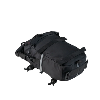 CARBONADO Modpac Pro (Black) | 100% Waterproof Motorcycle Tailpack | Saddle Bag | Crash Guard Bag (Black) | Polyester - 5L/10L/20L/30L ( Pack of 1 )