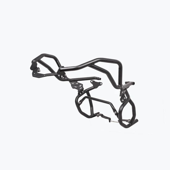 TVS APACHE RTX 300 RAPTOR CRASH GUARD UPPER & LOWER SET BLACK | LEGUNDARY CUSTOMS