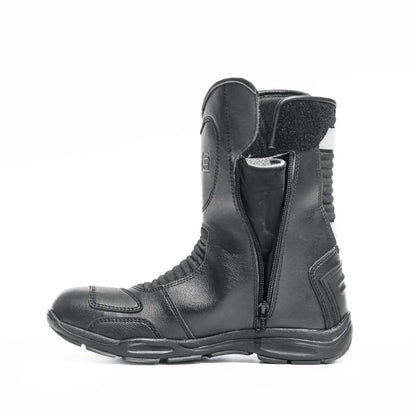 Raida Discover Motorcycle Boots | Ankle & Shin Protection | Anti-Slip Sole | Durable Build