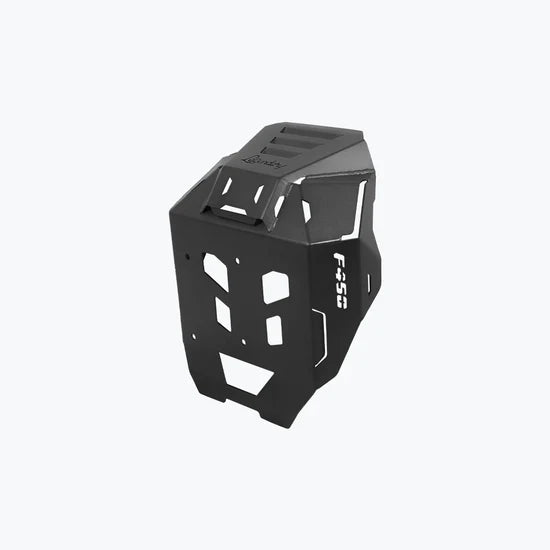 BMW F450 GS Vambrace Bash Plate Aluminium BLACK | LEGUNDARY CUSTOMS