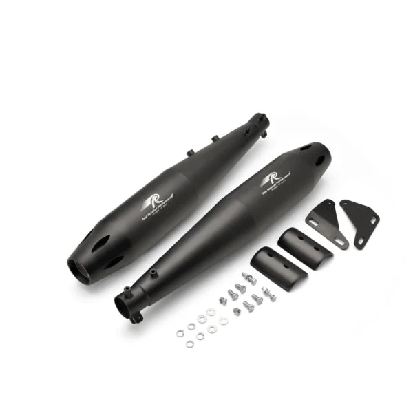 RE Classic 650 2025 onwards Atlas Pro -( BLACK ) Red-Rooster Performance Exhaust