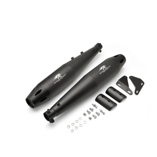 RE Classic 650 2025 onwards Atlas Pro -( BLACK ) Red-Rooster Performance Exhaust