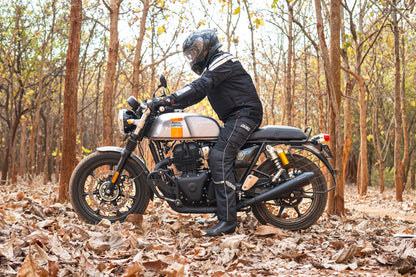 Royal Enfield Continental GT 650 / Interceptor 650 Twins Black Finish - Short Type PoweRage Performance Slip-On Exhaust