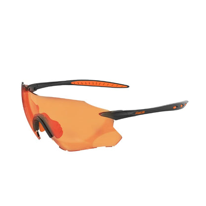 Raida S100 Sports Sunglasses | UV Protection | Anti-Fog (Solid Orange) | Cycling | Motorcycling