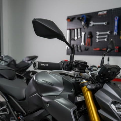 HG66 Rubber Grip Set of 2 usable Compatible for Universal. Universal Fit for Motorcycles & Scooters | Enhanced Grip & Comfort