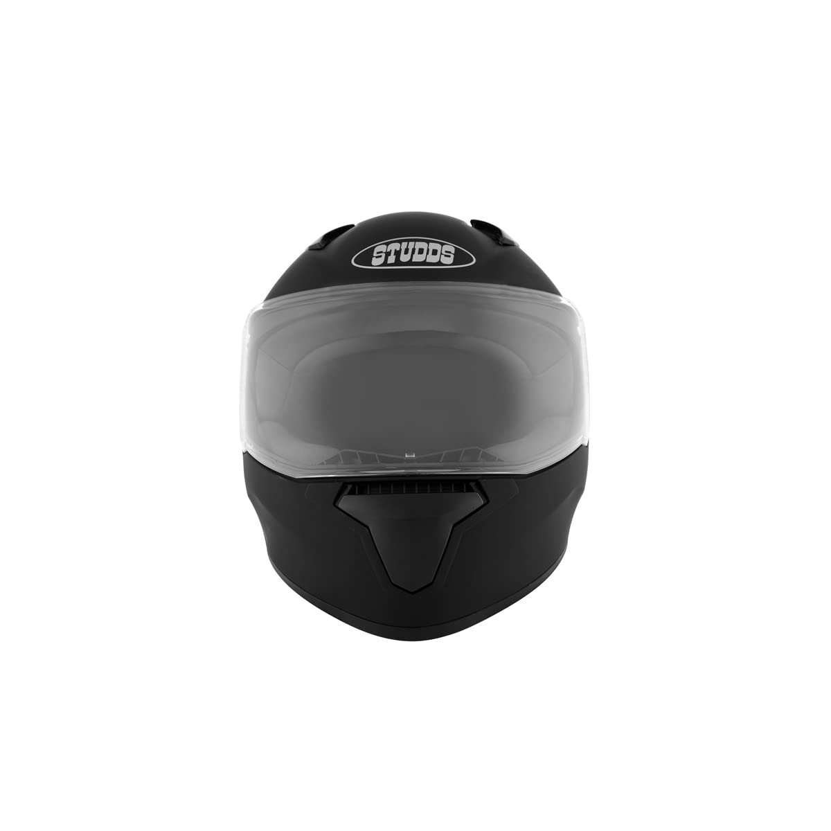 Studds Thunder Full Face Helmet with Clear Visor - Black