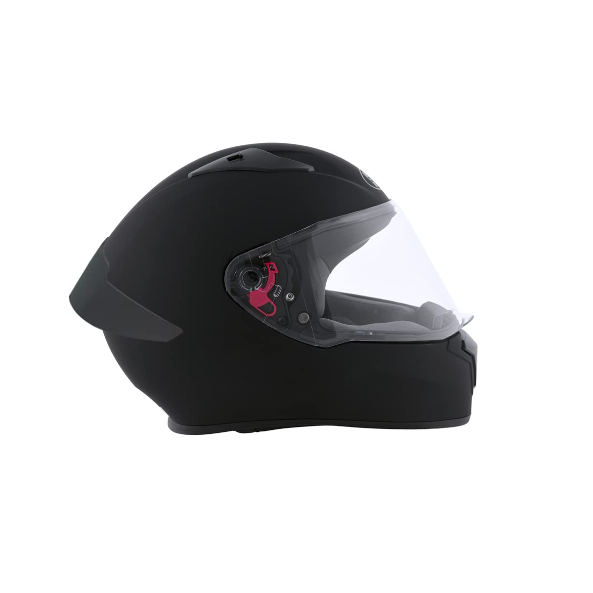 Studds Thunder Full Face Helmet with Clear Visor - Black