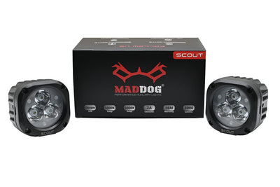MADDOG Scout Auxiliary light – 10 Watts *2 = 20 watts