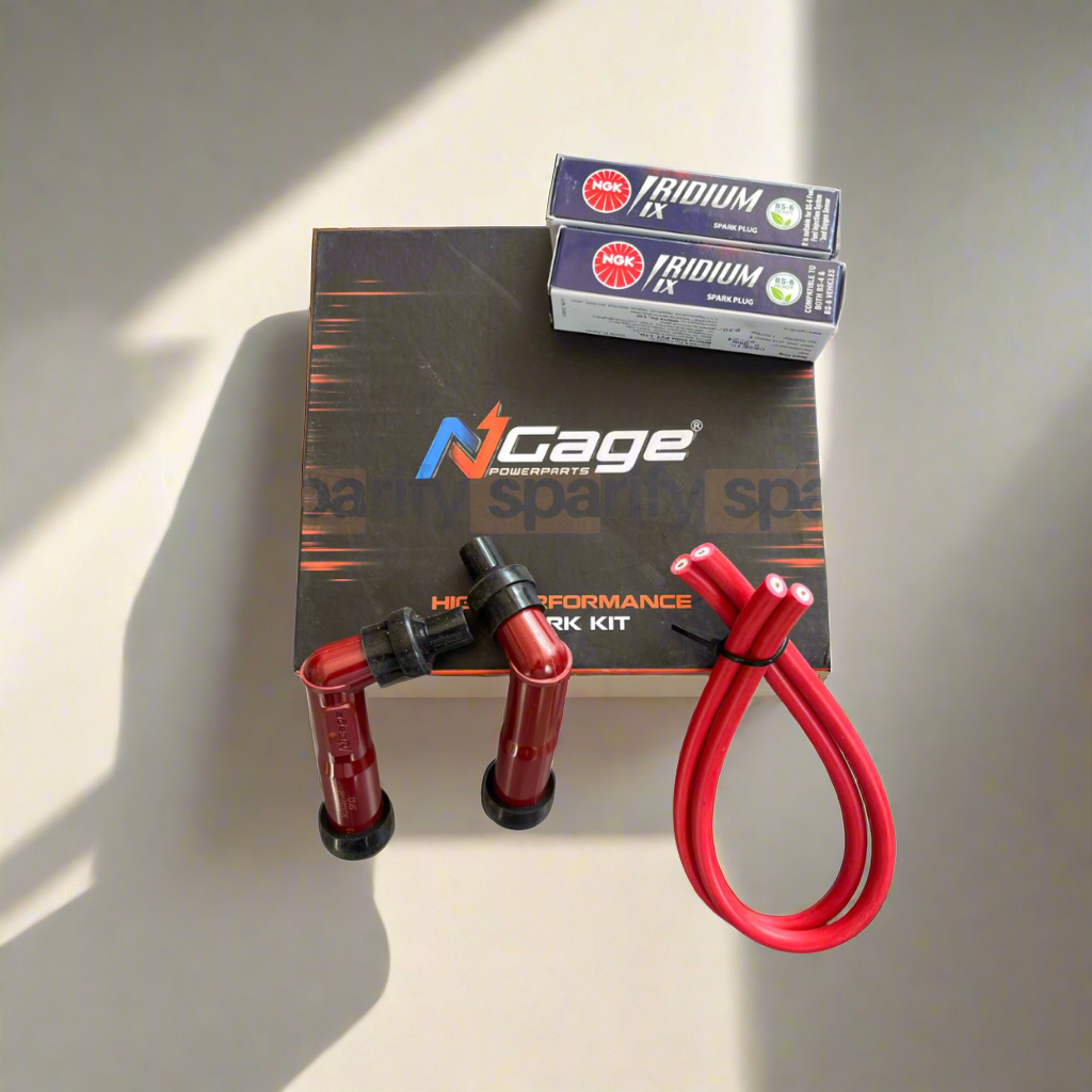 RE SUPER METEOR 650 - SHOTGUN 650 | High performance | Spark plug cable kit | Resistor Spark Caps
