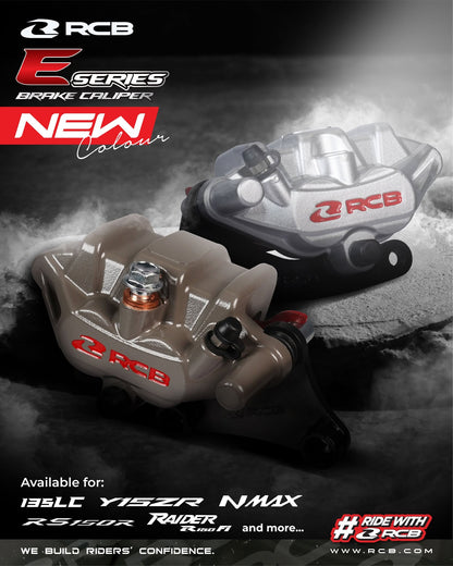 YAMAHA AEROX / R15 V3 RCB E-SERIES FRONT BRAKE CALIPER  01BC080SRB (SILVER)