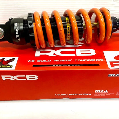 KTM DUKE 200  - DUKE 390 GENERATION 3  | S2 LINE MONOSHOCK | 305MM | ORANGE |  WITH INTERNAL FLOATING PISTON - RCB 01M0310O