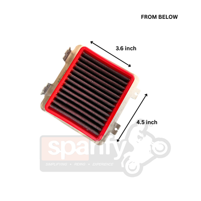 KTM DUKE 390 GENERATION 3 HYPERFLOW AIR FILTER- NGAGE POWERPARTS
