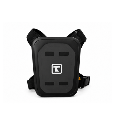 TAANC WP Waterproof Motorcycle Thigh Bag / Waist Bag – TPU Riding Leg Bag for Adventure Touring, Hiking & Travel – Black
