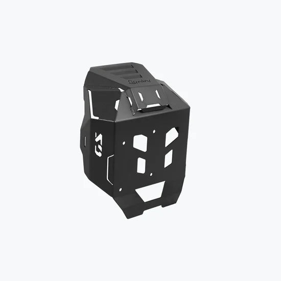 BMW F450 GS Vambrace Bash Plate Aluminium BLACK | LEGUNDARY CUSTOMS