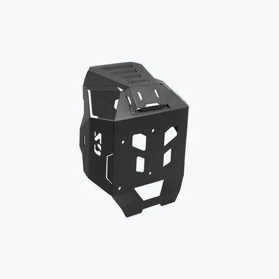 BMW F450 GS Vambrace Bash Plate Aluminium BLACK | LEGUNDARY CUSTOMS
