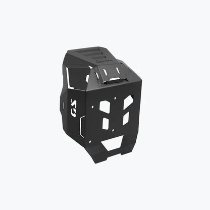 BMW F450 GS Vambrace Bash Plate Aluminium BLACK | LEGUNDARY CUSTOMS