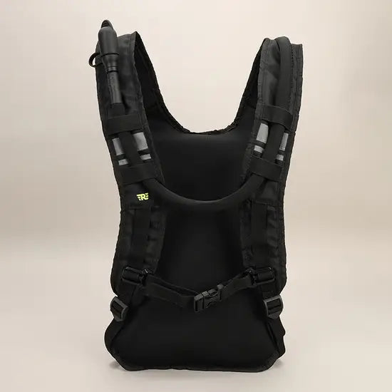 ROYAL ENFIELD WATER TRAIL BACKPACK WITH 2L HYDRATION BLADDER - BLACK