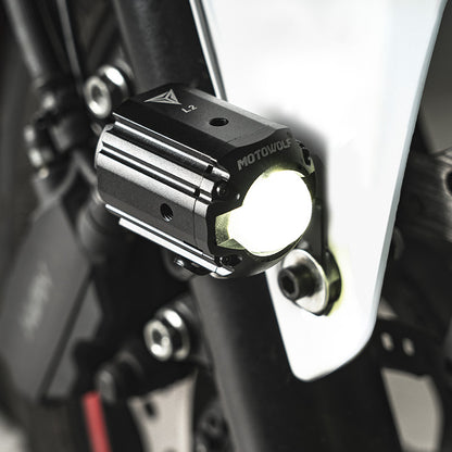 Motowolf L2 Brontosaurus Waterproof Fog Light ( pair ) | 1 Year Warranty - universal for all motorcycle