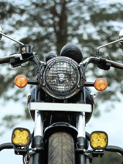 RE Meteor 350 MIG Headlight Grill| LEGUNDARY CUSTOMS