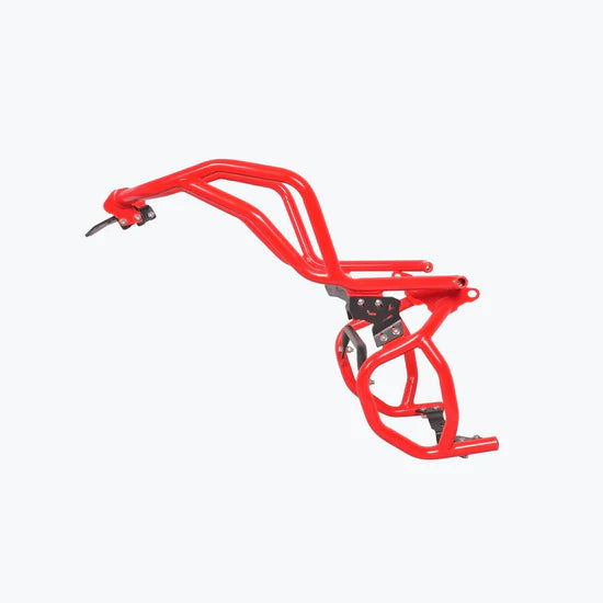 TVS APACHE RTX 300 RAPTOR CRASH GUARD UPPER & LOWER SET RED | LEGUNDARY CUSTOMS
