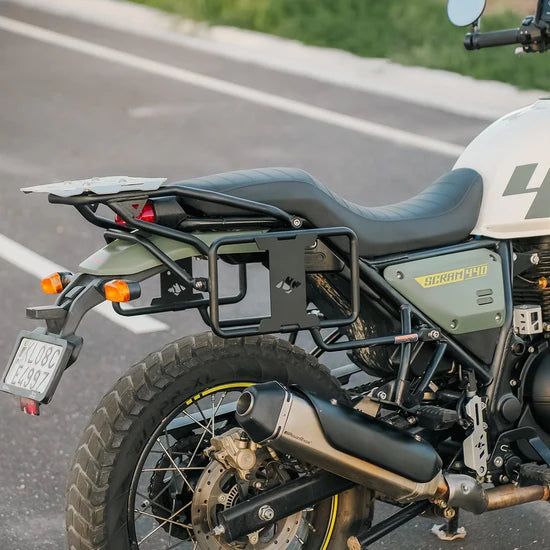 SCRAM 440 ARAGON SADDLE STAY BLACK| LEGUNDARY CUSTOMS