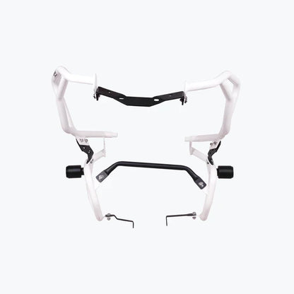 TVS APACHE RTX 300 RAPTOR CRASHGUARD UPPER & LOWER (WITH SLIDER) RED | BLACK | WHITE | LEGUNDARY CUSTOMS