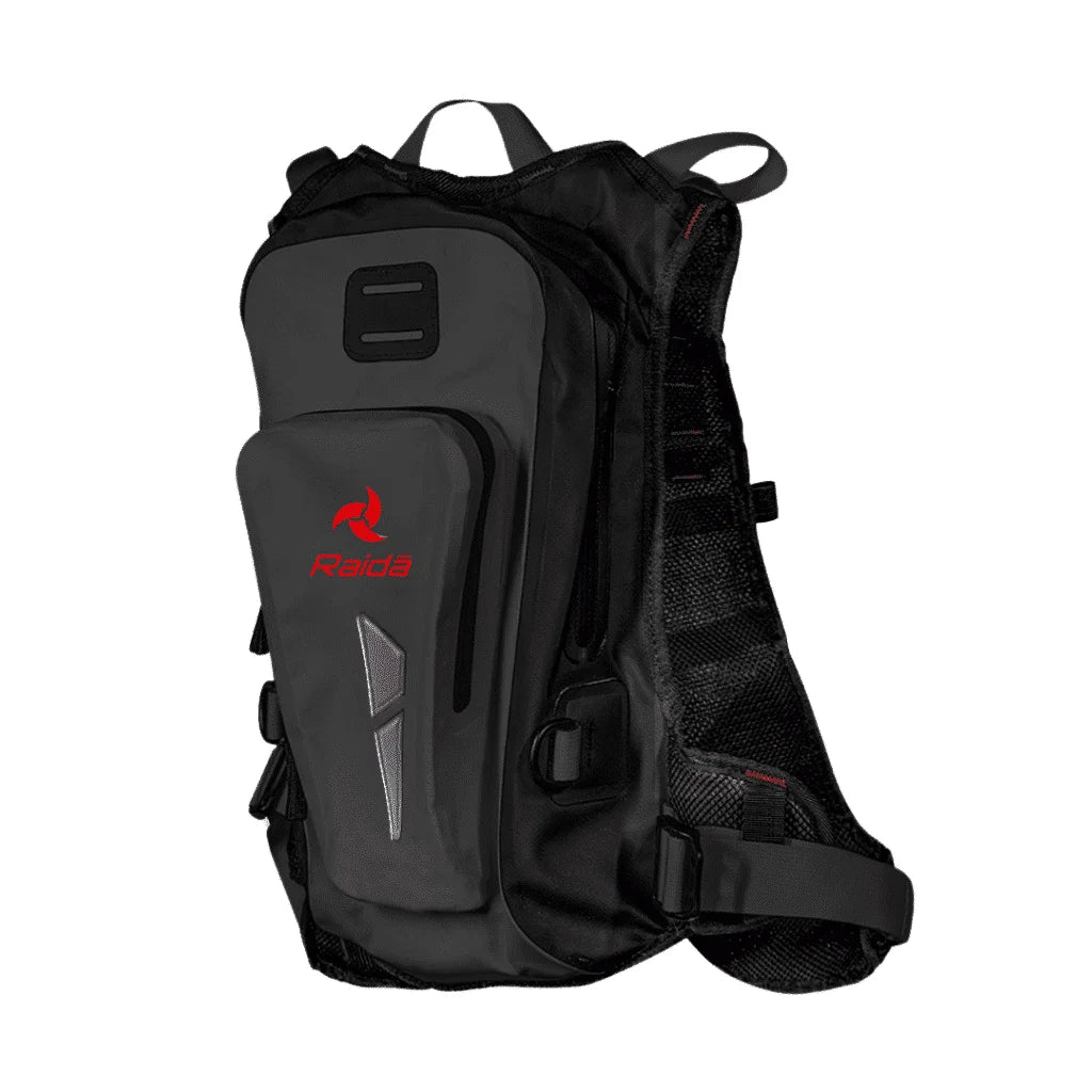 Raida Dryporter Waterproof Hydration Bag |10L Capacity | IPX5 Rated | Tool Kit Organizer Included - BLACK