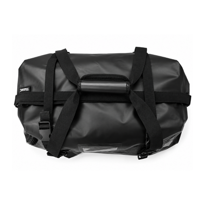 TAANC 40L Waterproof Motorcycle Tail Bag for Bike Touring, Adventure Riding, Camping & Travel | Universal Rear Seat Luggage | Terra Series | Black
