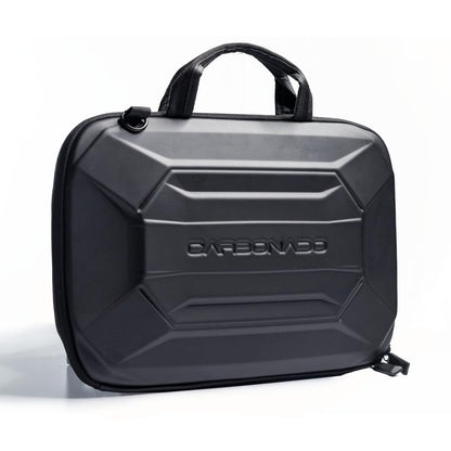 Carbonado Unisex-Adult Tusk 15Inch Hardshell Laptop Bag/Case For Everyday Office With Shoulder Strap, Handle Durable And Shockproof In Black