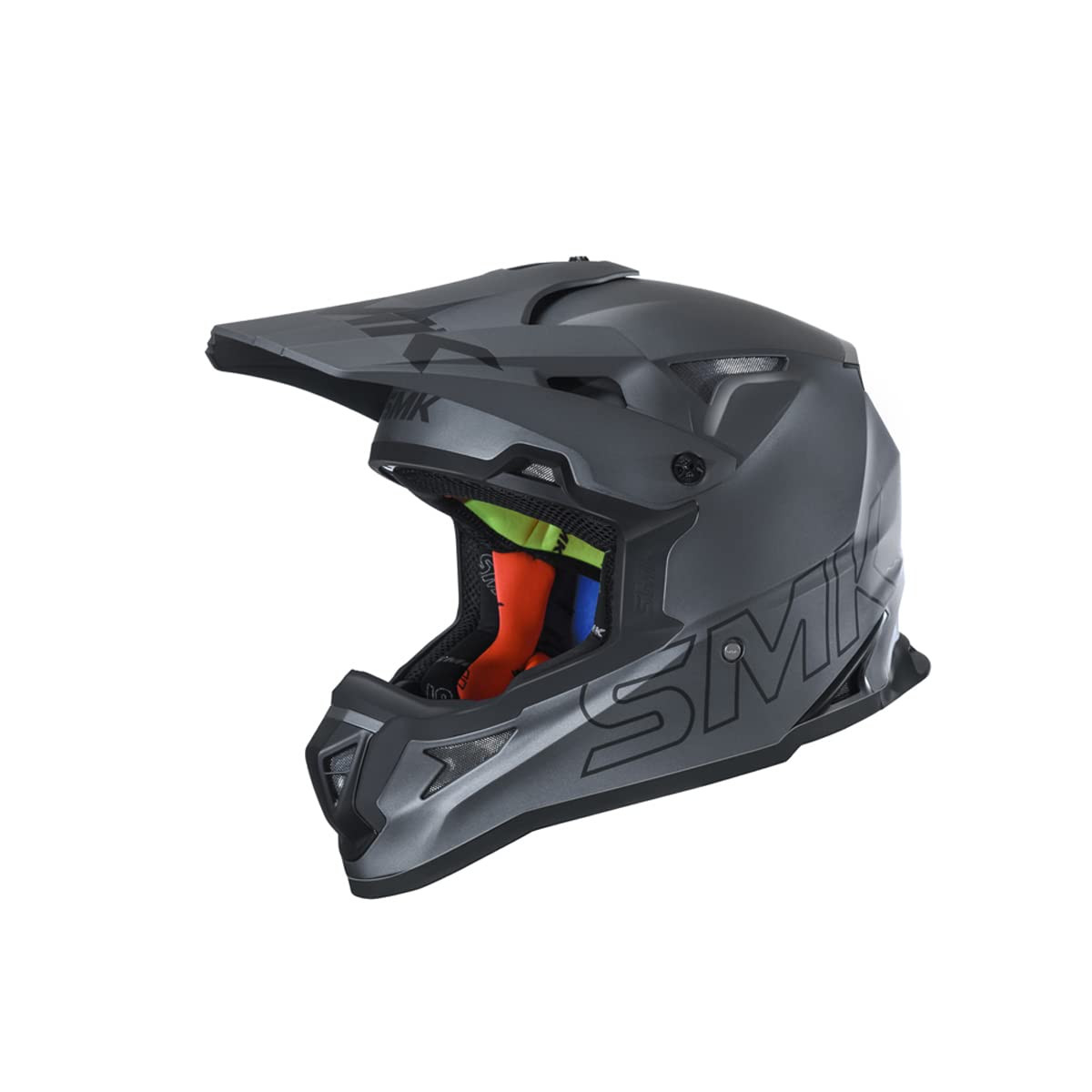 SMK ALLTERRA Off-Road Helmet MATT  GREY MADA620
