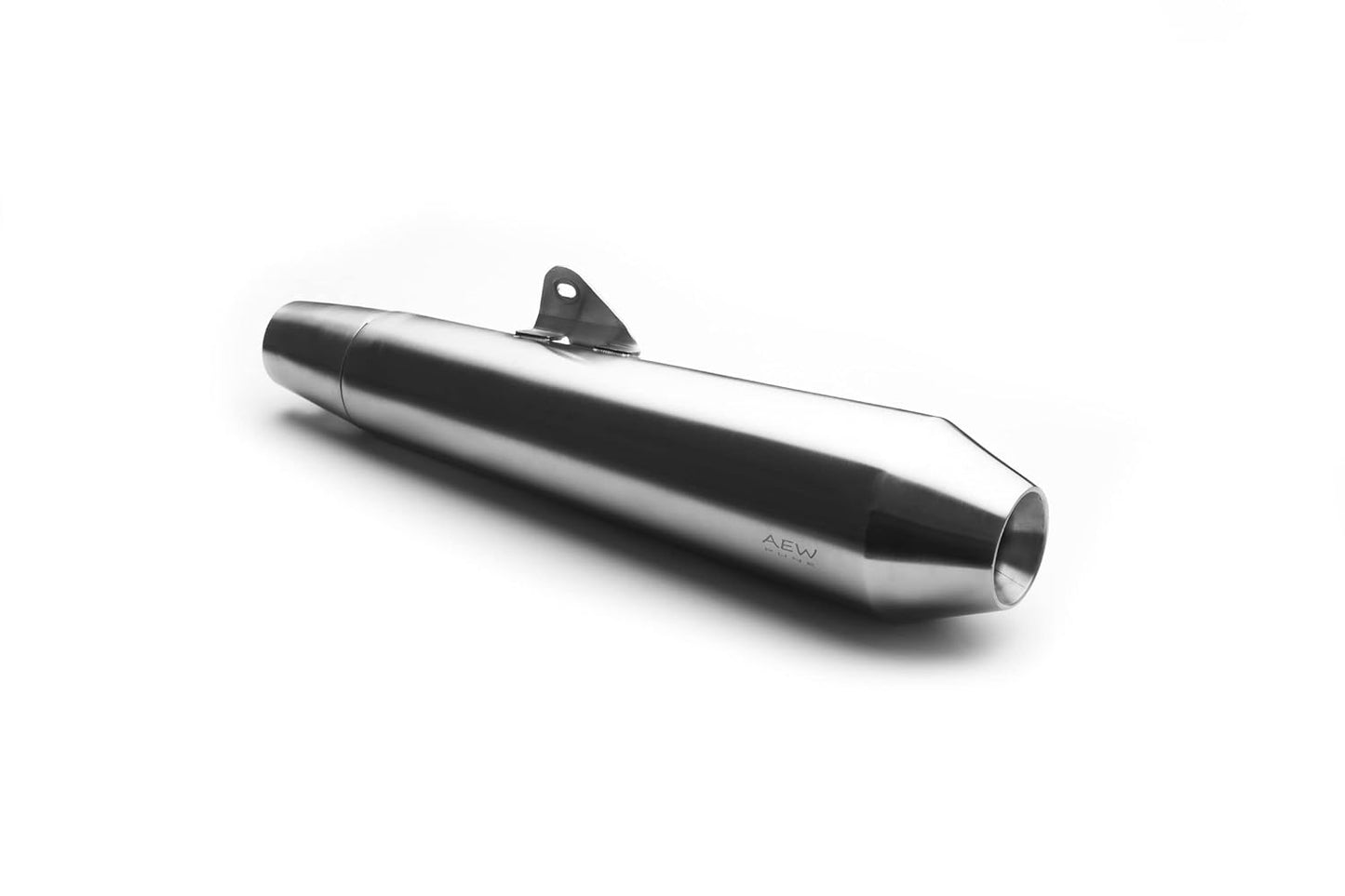 AEW TE 102 | INTERCEPTOR / CONTINENTAL GT 650 MEGAPHONE FOR INTERCEPTOR/GT 650 TE 102 STAINLESS STEEL 304 MIRROR POLISH - With DB Killers