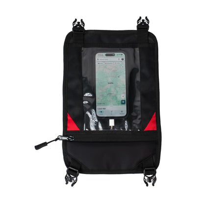 Raida Compass K28 Motorcycle Tank Bag | 23L + 5L Expandable | Detachable GPS Pocket | Hydration Bladder Compatible | Backpack Convertible | 1680D Ballistic Fabric | Strong Magnetic Mounting
