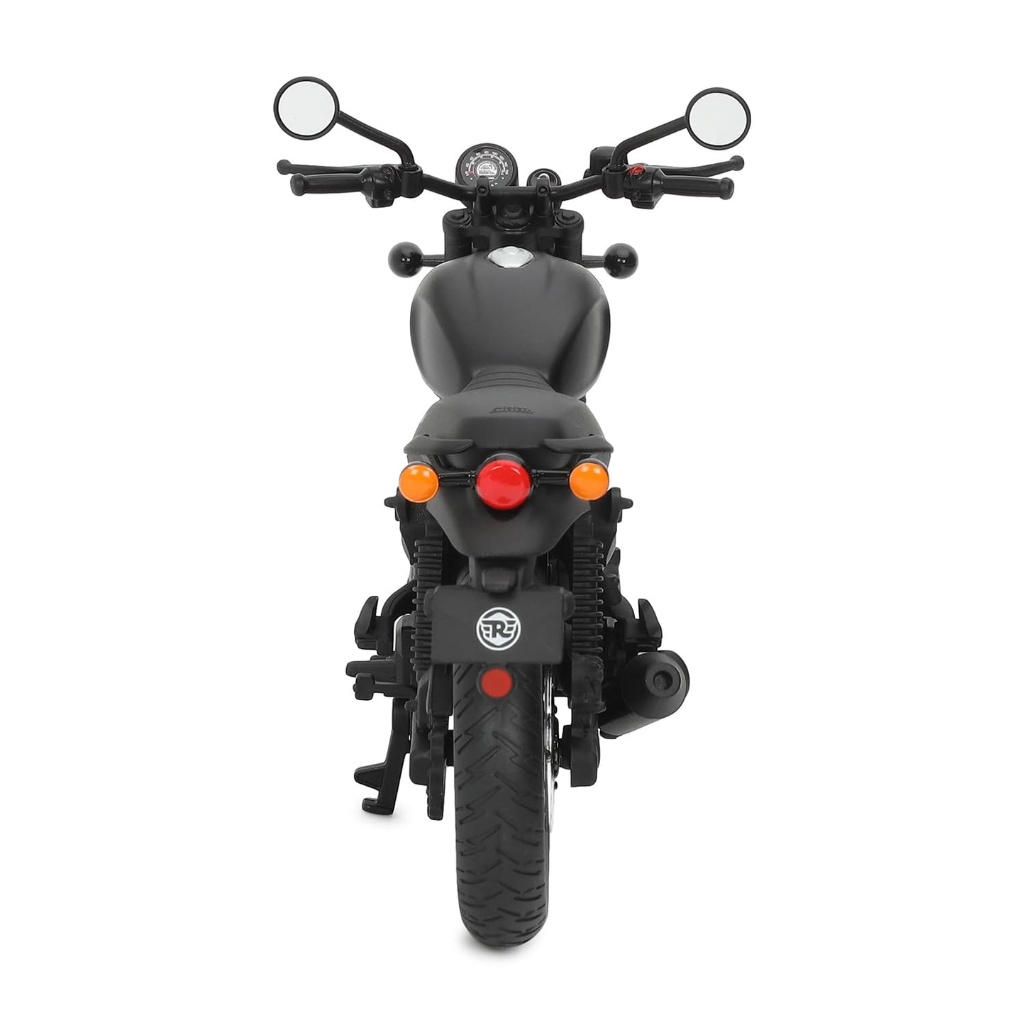 Royal Enfield Hunter 350 Scale Model | 1:12 Diecast Metal & Plastic | Working Suspension&Side Stand | Steerable Handlebars | Free-Rolling Wheels| Authentic Mirrors|Collectors Essential Graphite Grey