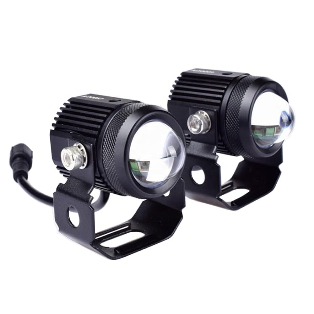 MB Mini Driving Fog Lights | 40W | Dual Colour For universal Motorcycle/Scooters/Cars/Jeeps |