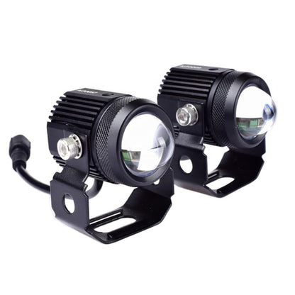MB Mini Driving Fog Lights | 40W | Dual Colour For universal Motorcycle/Scooters/Cars/Jeeps |