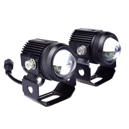 MB Mini Driving Fog Lights | 40W | Dual Colour For universal Motorcycle/Scooters/Cars/Jeeps |