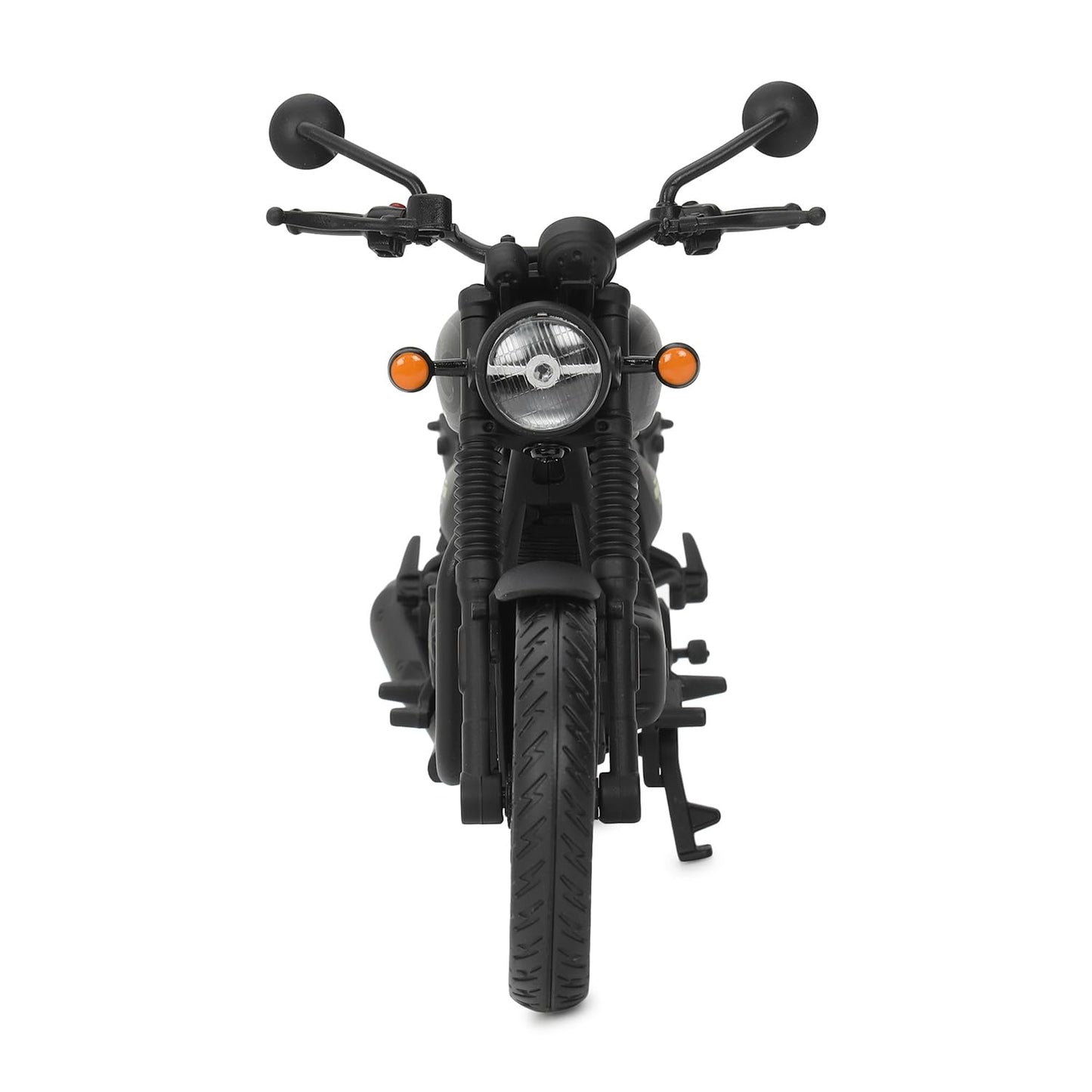 Royal Enfield Hunter 350 Scale Model | 1:12 Diecast Metal & Plastic | Working Suspension&Side Stand | Steerable Handlebars | Free-Rolling Wheels| Authentic Mirrors|Collectors Essential Graphite Grey