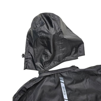 Raida Drymax 10K Rain Jacket | 10,000mm Waterproof | Mesh Lining for Ventilation | Removable Hoodie | Adjustable Fit | Lightweight | Ideal for Riding & Outdoor Use