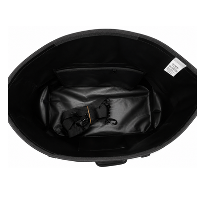 TAANC 40L Waterproof Motorcycle Tail Bag for Bike Touring, Adventure Riding, Camping & Travel | Universal Rear Seat Luggage | Terra Series | Black