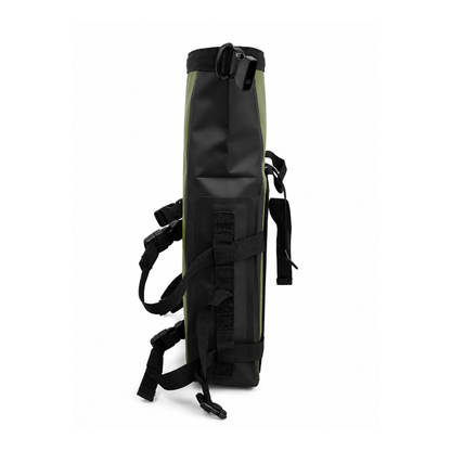 TAANC Terra Series Multi Use Adventure Bag 8L – Waterproof Motorcycle Crash Bar / Tail / Rear Rack Bag Green Black