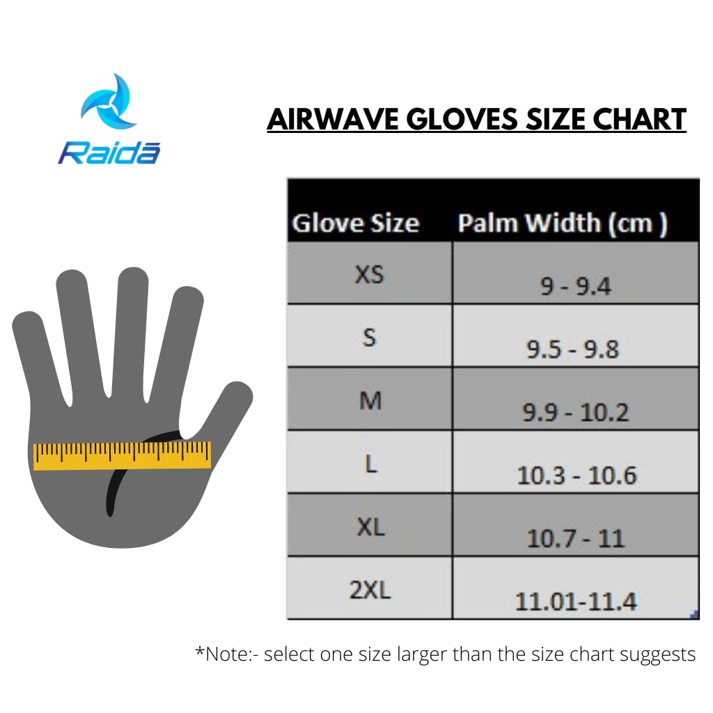 Raida AirWave Motorcycle Gloves (White Black) | all weather ready | KNOX SERIES